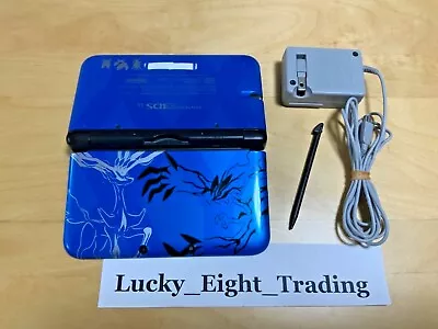 $126.03 • Buy Nintendo 3DS XL LL Pokemon XY Xerneas Yveltal Blue Console Charger JP Ver [CC]