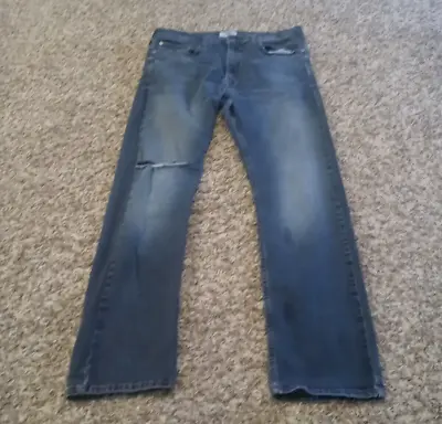 Denizen Levis Jeans Mens 36x32 (Actual 34x30) 232 Slim Straight Distressed • $7.99