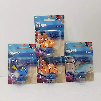 4 Disney Finding Nemo Dory Nemo Bruce Marlin  Figure Toy Cake Toppers Figurine  • $8.95