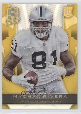 2013 Panini Spectra Rookie Gold /10 Mychal Rivera #248 Rookie RC • $7.15