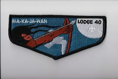 Lodge 40 Ma-Ka-Ja-Wan OA Flap (CC) • $6
