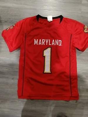 MARYLAND TERRAPINS Football Used Jersey #1 YOUTH Small 6/7  • $7