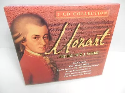 The Best Of W.A. Mozart CD Dec-2000 2 Disc Set Delta Distribution • $7.75