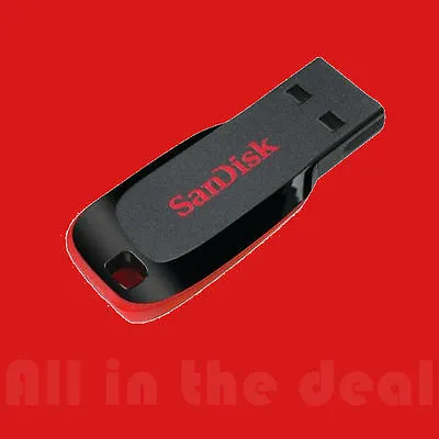 Sandisk CRUZER BLADE 8GB SDCZ50-008G USB 2.0 Flash Pen Drive 8G NEW Micro • $6.99