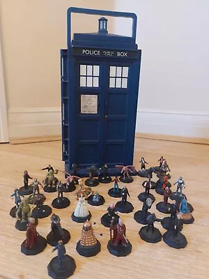 Doctor Who Micro Universe Figures And Tardis Case • £20