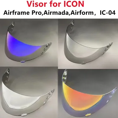 Bike Helmet Visor Shield For Icon Airframe Pro Ic-04 Airmada Airform Helmets  • $42.99