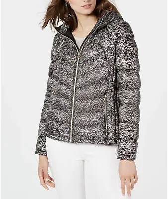 Michael Kors Animal Print Packable Down Jacket Coat-Medium ( NEW) • $36.50