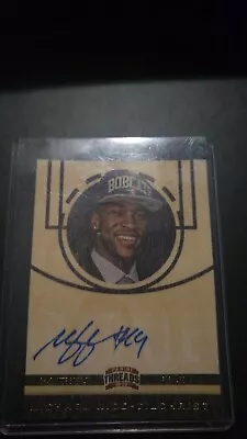 Michael Kidd Gilchrist 2012-13 Panini Threads Wood On Card Rookie Auto Rc #202 • $5.99