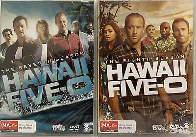 Hawaii Five-0 ~ Seasons 7 And 8 ~ Region 4 ~ New/Sealed • $38