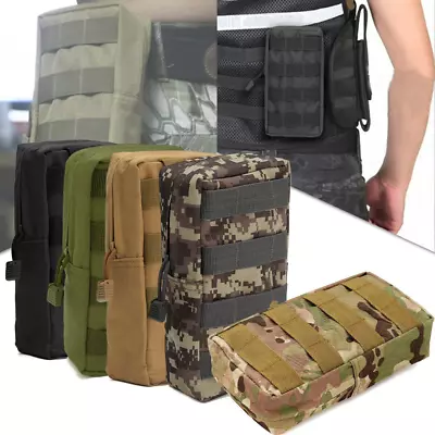 Tactical Compact Water-Resistant Pack Molle EDC Organizer Pouch Small Waist Bag • $11.99