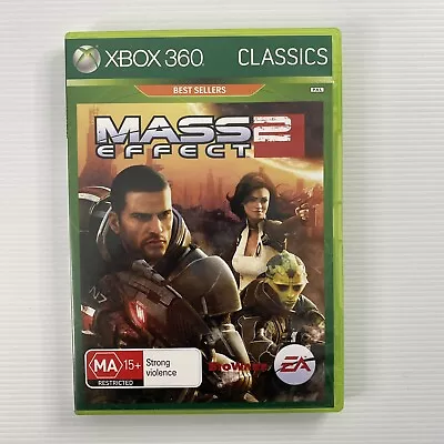 Mass Effect 2 Xbox 360 PAL VGC Complete With Manual Free  Postage • $9.99