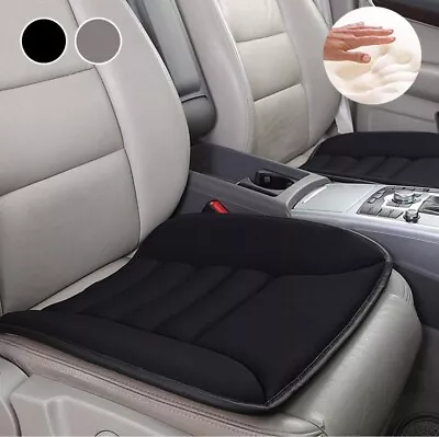 Memory Foam Front Car Seat Cushion Mat Chair Protector Breathable Cover Black • £9.99