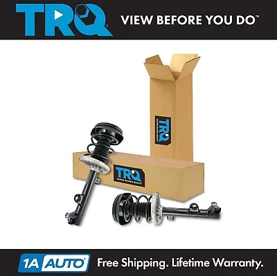 TRQ Complete Loaded Strut Spring Assembly Front Pair Set For MB W203 C-Series • $299.95