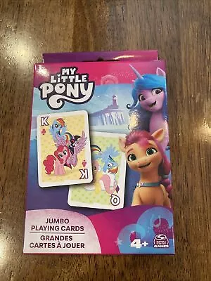 My Little Pony Jumbo Playing Cards 54 Card Deck Game Includes Jokers • £9.16