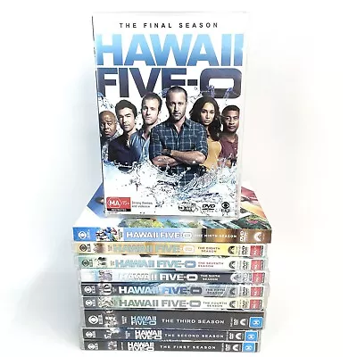 HAWAII FIVE-O The Complete Series Seasons 1 - 10 DVD Set Mixed Regions 4 And 1 • $79.95