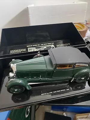 Minichamps Bentley 6.5 Litre Blue Train Special 1930 1/18 Collectors Model • $151.59