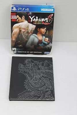 Ps4 Playstation Sega Yakuza 6 The Song Of Life Essence Of Art Edition Game Mint • $15