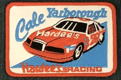 Retro Cale Yarborough Hardees Nascar Racing Patch Vintage Iron On Hat Shirt • $9.99