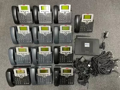 XBlue X-50 Phone System W/ 14 X-2020 Office Phones • $629.99