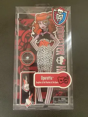 OPERETTA MONSTER HIGH Outfit DOLL FASHION PACK MATTEL New! • $24.99