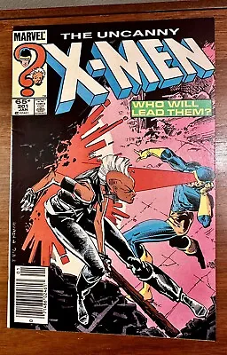 The Uncanny X-Men #201 1986 Marvel Comics Book Newstand Edition Cyclops Storm  • $9.99