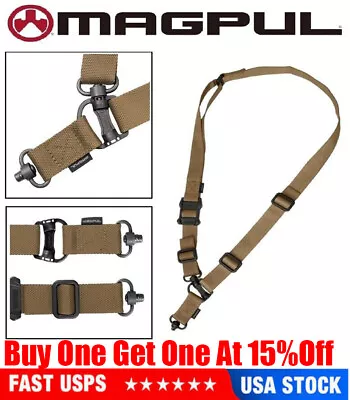 Magpul MS4 DUAL QD Multi-Mission 2 Point Sling MAG518 - COYOTE • $19.99