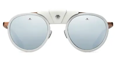 Vuarnet Sunglasses VL211000031123 VL2110 GLACIER 2110 White/Rose + Pure Grey SF • $573.95