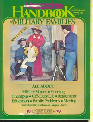 1979 Army Times Magazine: Handbook For Military Families Special Issue • $4