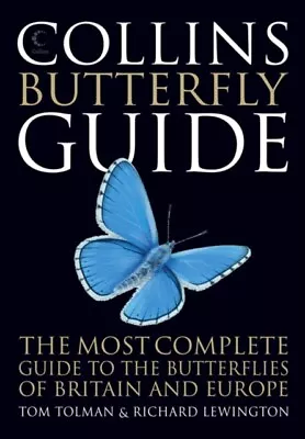 Tom Tolman - Collins Butterfly Guide   The Most Complete Guide To The  - J245z • £20