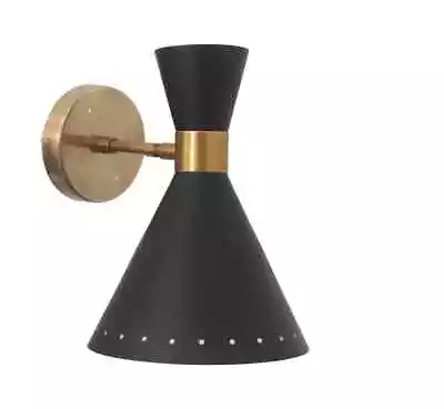 Italian Diabolo Sputnik Modern Wall Sconce Mid Century Brass Wall Fixture Q3 • $161.10