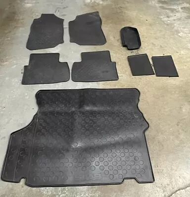 SAAB 9-5 Factory Original Vtg Floor And Trunk Mats Rubber RARE 1998-2009 (Sedan) • $110