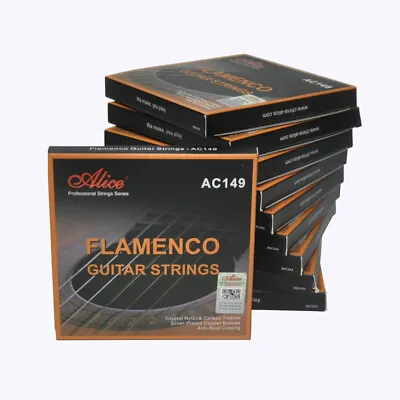 10Sets Alice Flamenco Guitar Strings Crystal Nylon Silver Plated Copper Basses H • $105.74