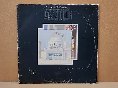 Vintage Led Zeppelin The Song Remains The Same Vinyl Record • $13.50