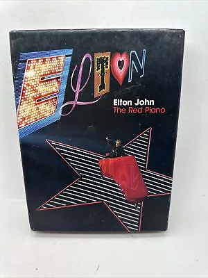 Elton John: The Red Piano -Live From Las Vegas- 2 DVD/2 CD Box Set FREE SHIPPING • $7.50