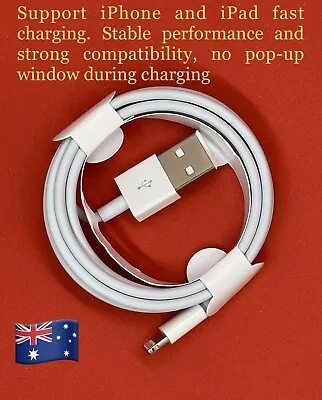 $4.95 • Buy IPhone Data  Cable Length 1m Fast Charge 2.1A Port Lightning