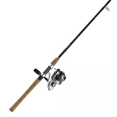 Quantum Reliance Spinning Reel And Fishing Rod Combo Durable Graphite Rod Wi... • $223.59