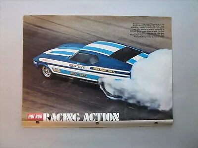 Jerry  The King  Ruth 1971 Ford Mustang Fastback Sports Roof Funny Car Pictorial • $8.75