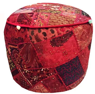 33% Off 24  Banjara Tribal Furniture Ottoman Bench Footstool Pouf Pillow Cover • $36.17