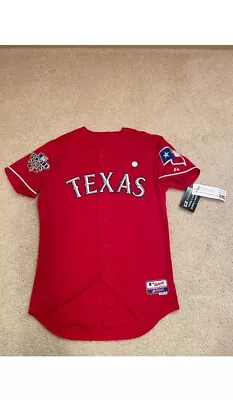 Vladimir Guerrero Texas Rangers 2010 World Series AUTHENTIC Jersey  - Pristine • $299