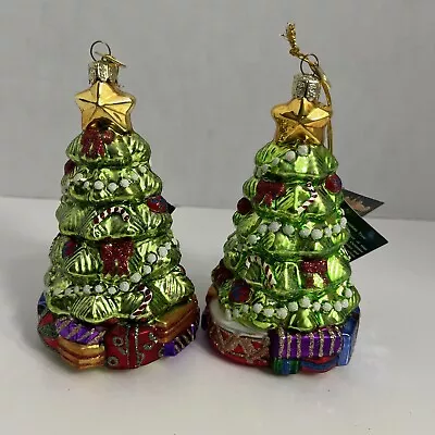 Vintage Kurt S Adler Nobel Gems Handcrafted Christmas Tree Ornaments • $21