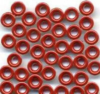 RED 3/16  EYELETS Round Scrapbooking Stamping Card Making • $2.75