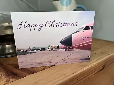 COURT LINE BAC 111 SPECIAL Christmas Card- NEW EDITION - • £5.99
