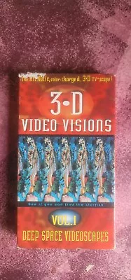 3-D Video Visions Vol. 1: Deep Space Videoscapes • VHS 1994 • Stereograms • $25