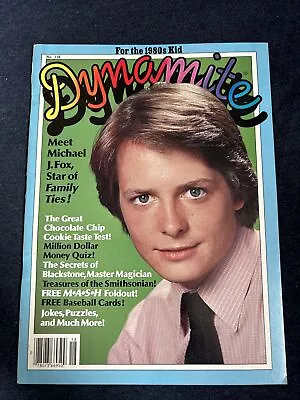 1984 Dynamite Magazine - #118 Michael J. Fox - Baseball Cards - MASH Poster 4 • $7