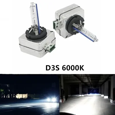 2Pcs D3S 35W 6000K Xenon HID Headlight Replace For Philips Osram 66340 Bulb Lamp • $37.29