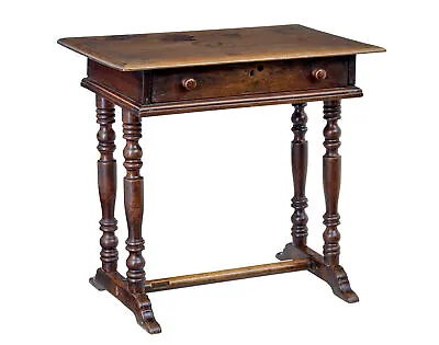 18th Century Rustic Walnut Side Table • $1319.78