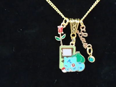 £4.50 • Buy Handmade Pokemon Go Pikachu Character Charm Necklace On Chain In Gift Pouch