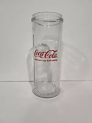 1992 Coca-Cola Straw Dispenser Canister  Only  Vintage Dispenser • $9.99