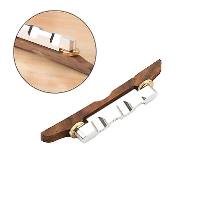 New Adjustable Rosewood Banjo Bridge Mandolin Bridge For 4/5/6 Strings Banjos • $12.03