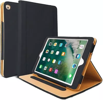 Luxury Tan Leather Smart Stand Case For IPad 9.7 6th 5th Generation Air 1 Air 2 • £9.99